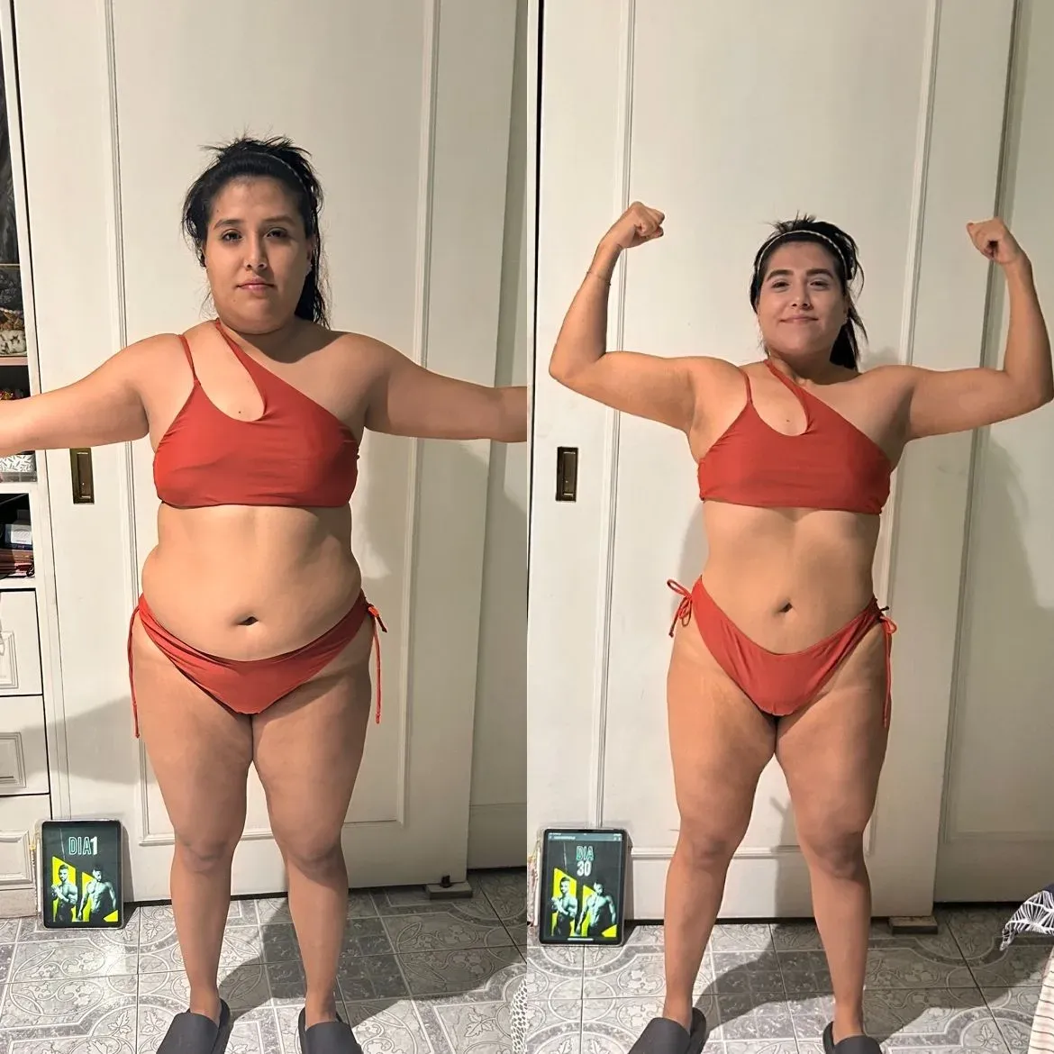 Transformación antes y después